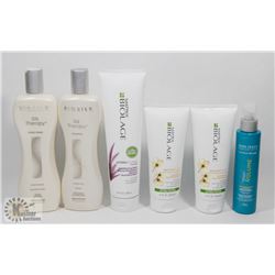 BAG OF ASSORTED SHAMPOO AND CONDITIONERS