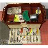 Image 2 : VERY LARGE FISHING TACKLE CHEST FULL OF TACKLE