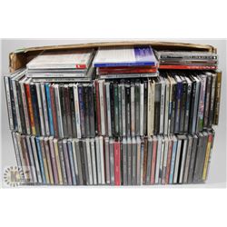 FLAT OF OVER 100 CD'S INCLUDES BOB DYLAN, ELTON
