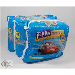 3 PACKS OF ASST HUGGIES PULL-UPS