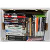Image 1 : BOX OF ASSORTED DVDS AND XBOX 360 GAMES