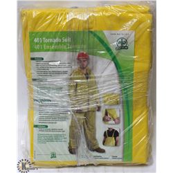 LOT OF 2 PUT  IT ON TORNADO SUIT SIZE 4XL
