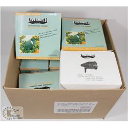 LOT OF 9 NEW DABMAR LANDSCAPE FIXTURES