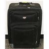Image 1 : ROOTS SUITCASE 18"X9"X27" BLACK.
