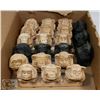 Image 1 : BOX OF HEAR SEE SPEAK NO EVIL MONKEY SETS