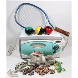 BOX OF ASSORTED KIDS TOYS