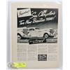 Image 1 : 1938 CHRYSLER ORIGINAL ADVERTISING.
