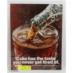 VINTAGE COCA COLA ORIGINAL ADVERTISING