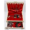 Image 1 : JEWELLERY BOX WITH CONTENTS