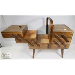 ANTIQUE SEWING BOX