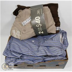 LOT OF NEW MENS WORK SHIRTS - XL AND MORE