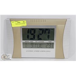 COMBINATION CLOCK CALENDAR