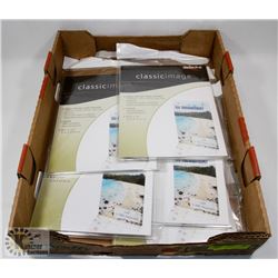 LOT OF 7 NEW WALL MOUNT SIGN HOLDERS