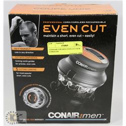CONAIR FOR MEN EVEN CUT NEW CORDLESS