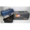 Image 1 : 3 FISHING TACKLE BOXES