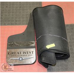 SET OF DODGE FLOOR MATS WITH ONE SET OF DODGE RAM