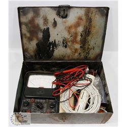 BLACK BOX WITH A METER.