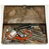 Image 1 : BOX WITH DRILL AND WRENCHES