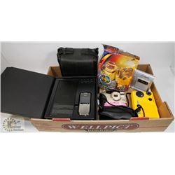 FLAT OF CAMERAS AND  ELECTRONICS