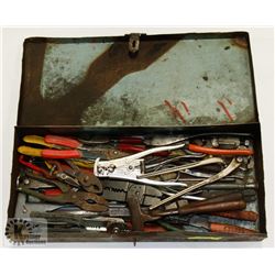 METAL BOX WITH PLIERS