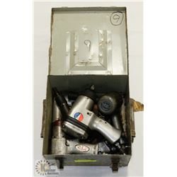 METAL BOX WITH AIR TOOLS