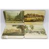 Image 1 : 4 VINTAGE ENGLISH PLAQUES