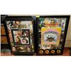 Image 1 : LOT OF 2 FRAMED BEATLES PUZZLES-LET IT BE AND