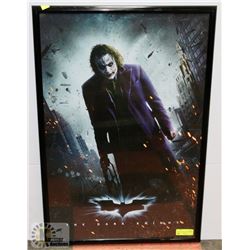 THE DARK KNIGHT MOVIE POSTER FRAMED