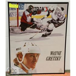 FRAMED WAYNE GRETZKY PICTURE