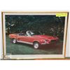 Image 1 : FRAMED SHELBY GT500KR FRAMED PICTURE
