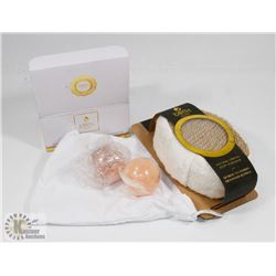 NEW EARTH LUXE HIMALAYAN SALT MASSAGE STONES