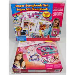 CRAYOLA JEWELRY BOUTIQUE & SUPER SCRAPBOOK CRAFT