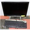 Image 1 : VIEWSONIC 22" MONITOR & DELL KEYBOARD