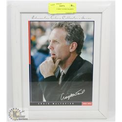 8X10 CRAIG MACTAVISH FRAMED PICTURE.