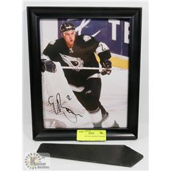 8X10 SIGNED ERIC BREWER FRAMED PICTURE.