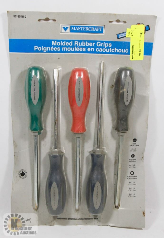 MASTERCRAFT SCREWDRIVER SET