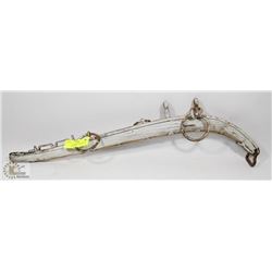 ANTIQUE SLEIGH HARNESS MADE INTO KEY HOLDER -