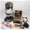 Image 1 : FLAT WITH COLEMAN HEATER AND ASSORTED GAUGES
