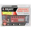 Image 1 : NEW EMERGENCY CRANK RADIO BY E-READY. TOOLS