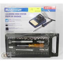 MASTERCRAFT SOLDERING IRON STATION WITH SOCKET SET