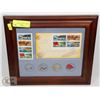 Image 1 : FRAMED CANADA POST 2005