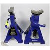 Image 1 : PAIR OF 2 TON AXLE STANDS