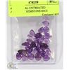 Image 1 : #45-NATURAL UNTREATED AMETHYST GEMSTONE 63CT