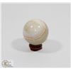 Image 1 : #132-NATURAL GREEN ONYX HEALING SPHERE BALL