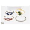 Image 1 : LOT OF 4 WOMANS BRACELETS