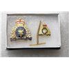 Image 1 : 7)  RCMP TIE TACK AND LAPEL PIN