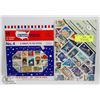 Image 1 : LOT OF 15 NO4 USA STAMP COLLECTION WITH 30 SPACE