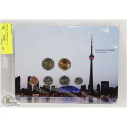 LA TOUR CN TOWER MINT COIN SET