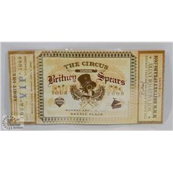 SEALED VIP TICKET "THE CIRUS" BRITTANY