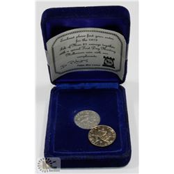 LOT OF 2 ISLE OF MAN 1 POUND, 1979